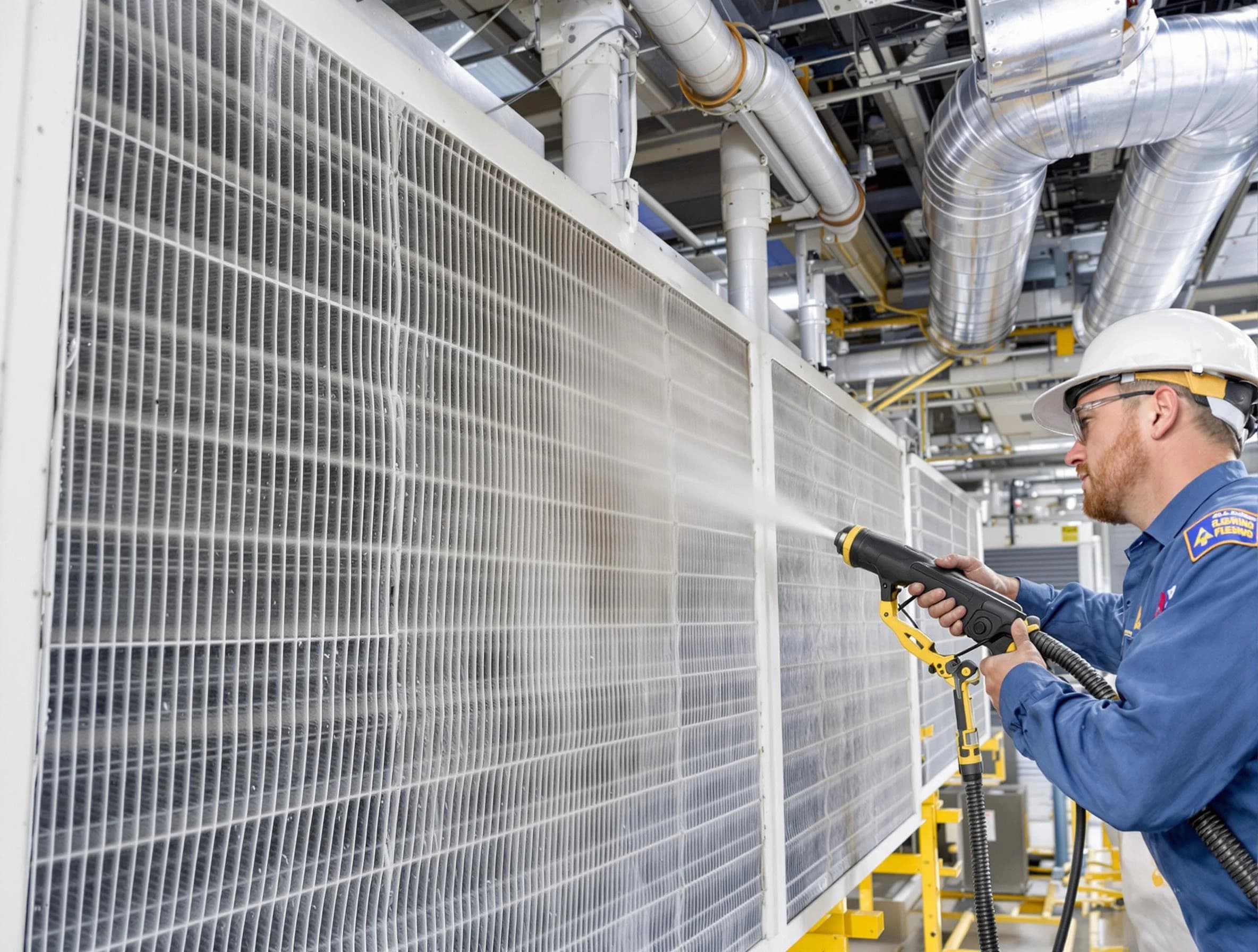 Professional commercial coil cleaning by Kirtland AFB Air Duct Cleaning in Kirtland AFB