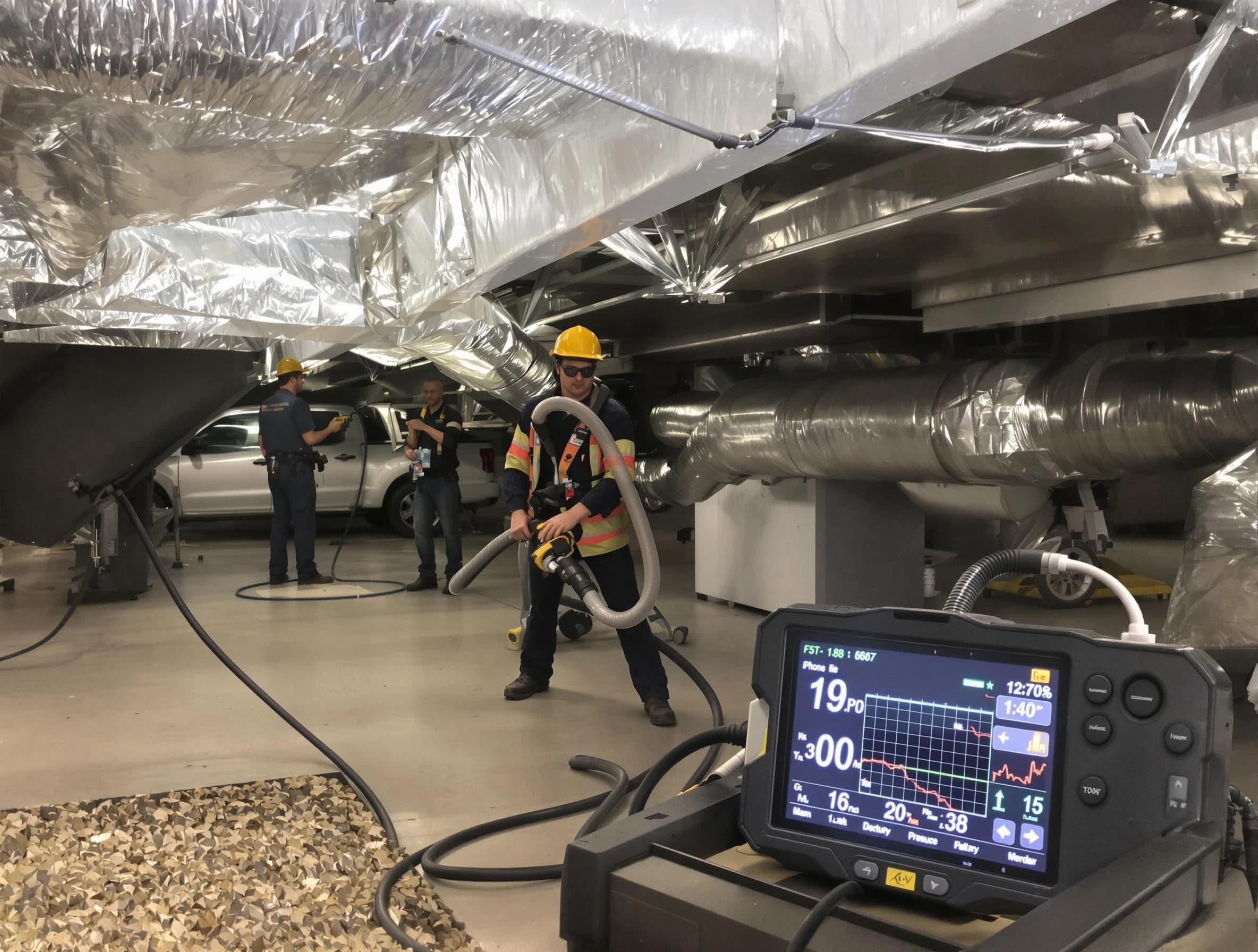 Professional negative pressure duct cleaning by Kirtland AFB Air Duct Cleaning in Kirtland AFB