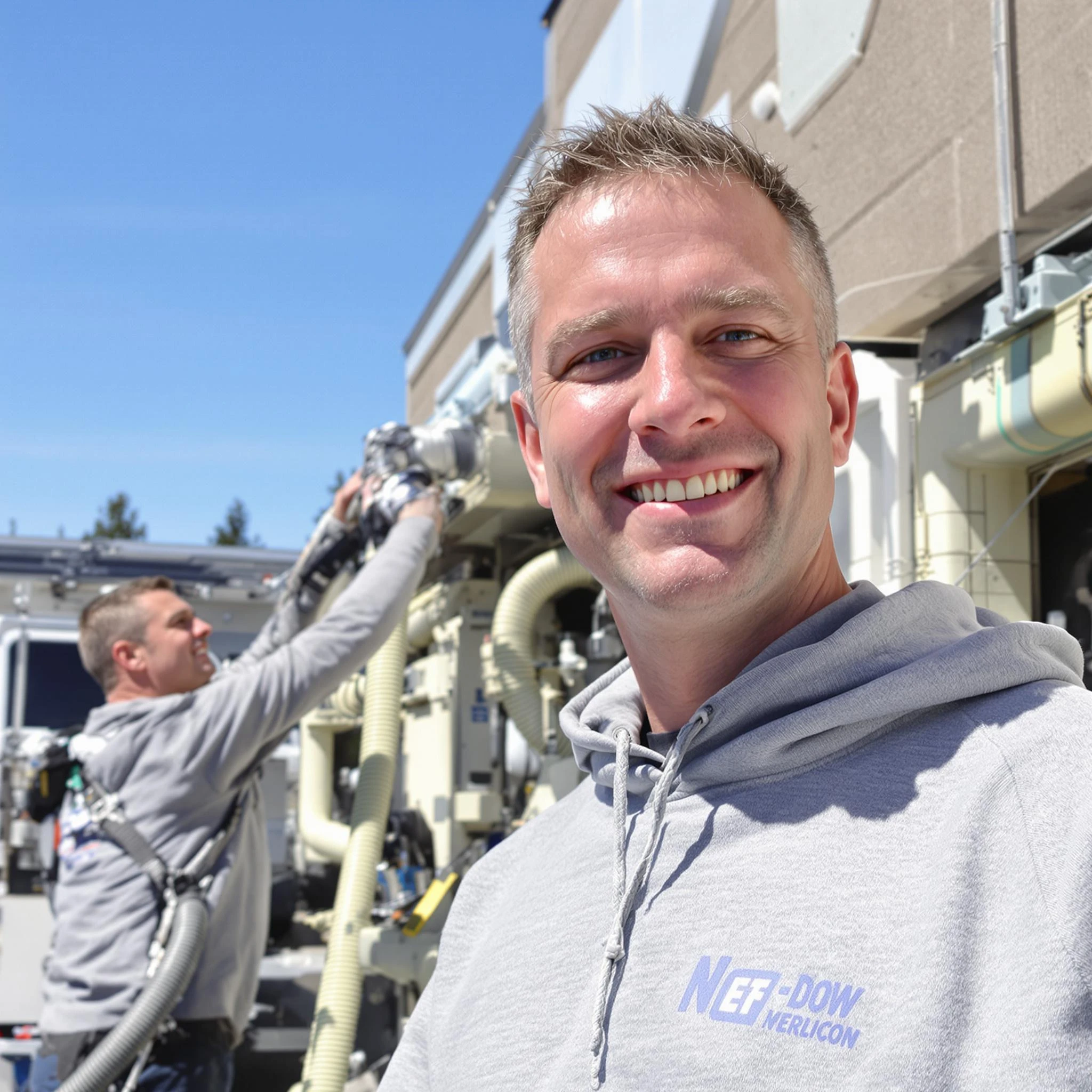 The Kirtland AFB Air Duct Cleaning team.